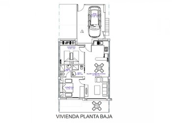 2 slaapkamer Maisonette in San Pedro del Pinatar, Costa Cálida - Te Koop Spanje